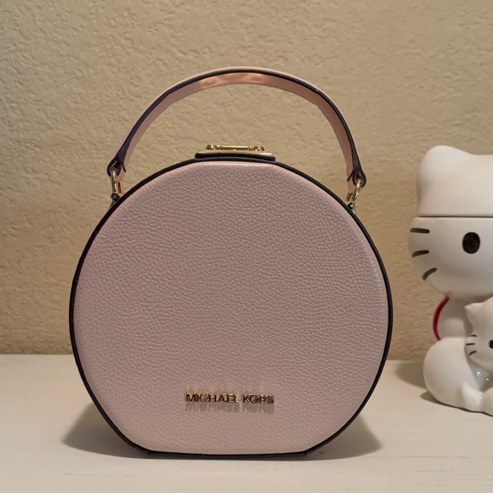 Michael Kors Pink Round Hand Bag